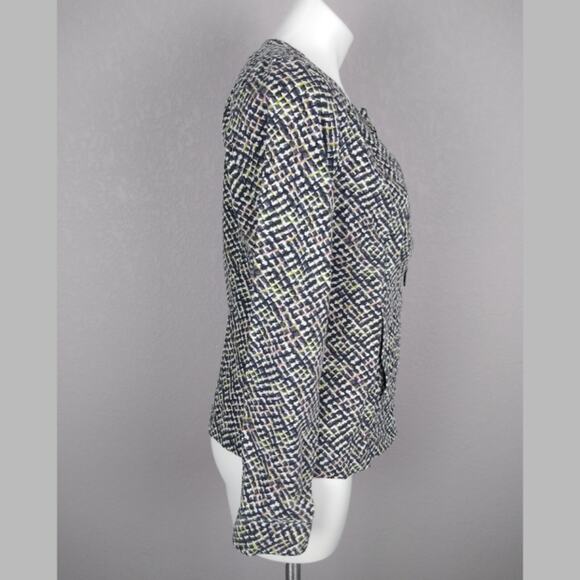 CAbi Cliffside Asymmetric Zip Moto Jacket #5099 S - Picture 4 of 15